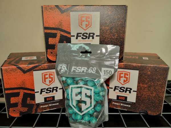 600 First Strike Rounds Mint Green-Orange